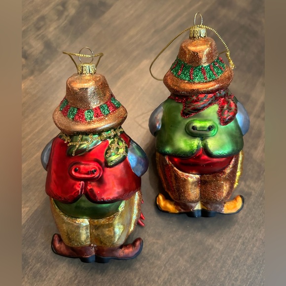 🎄🎄Christmas Tree Ornaments Fabulous multicolored snowmen brothers 😊🎄🎄🎄🎄 - Picture 2 of 8